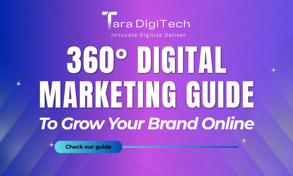 360° Digital Marketing Guide to Growing Your Brand Online