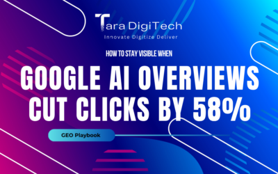 How to Stay Visible When Google AI Overviews Cut Clicks by 58%: A GEO Playbook for Digital Visibility